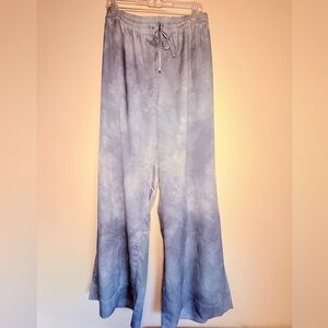 Lauren Ralph Lauren Black Label Print Charmeuse Wide Leg Pant Plus Size 3X NWOT